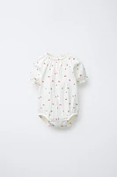 CHERRY PRINT BODYSUIT