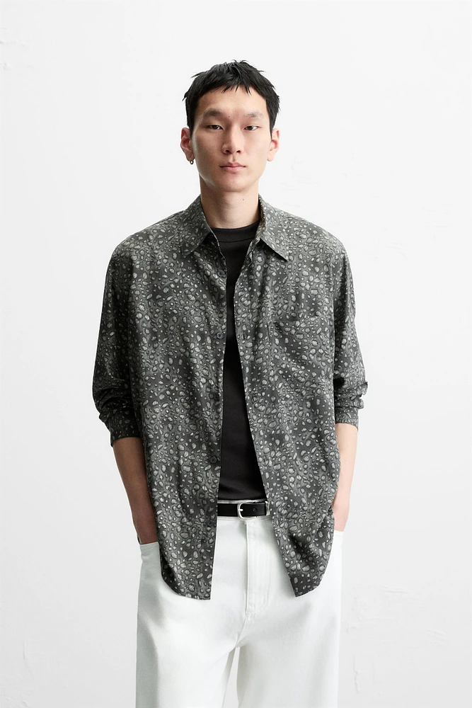 ABSTRACT PRINT SHIRT