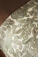 DRAP DE DESSUS SATIN PAISLEY