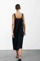 LACE MIDI DRESS ZW COLLECTION