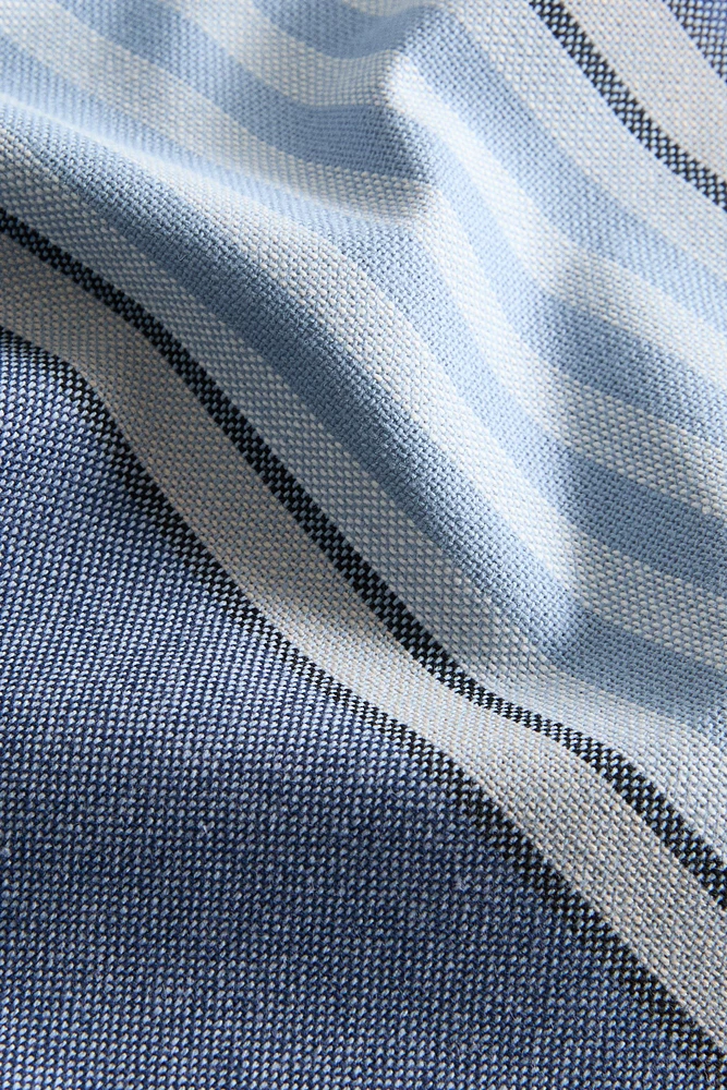 SET OF STRIPED DYED THREAD NAPKINS (SET OF 2)