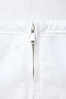 TOP SANS MANCHES ZIP