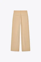 PANTALON À PLIS