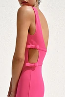STRETCH TIE DRESS