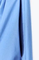 ZW COLLECTION POPLIN MIDI SKIRT
