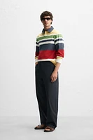 STRIPED POLO SHIRT