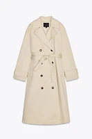 LONG OVERSIZED TRENCH COAT