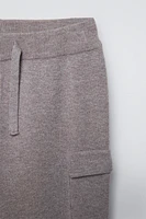 POCKETS KNIT JOGGERS