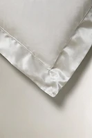 PILLOWCASE WITH SILK BORDER