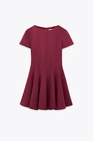 ROBE COURTE GODETS COLLECTION ZW