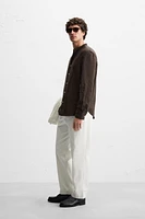 WRINKLED LOOK SHIRT