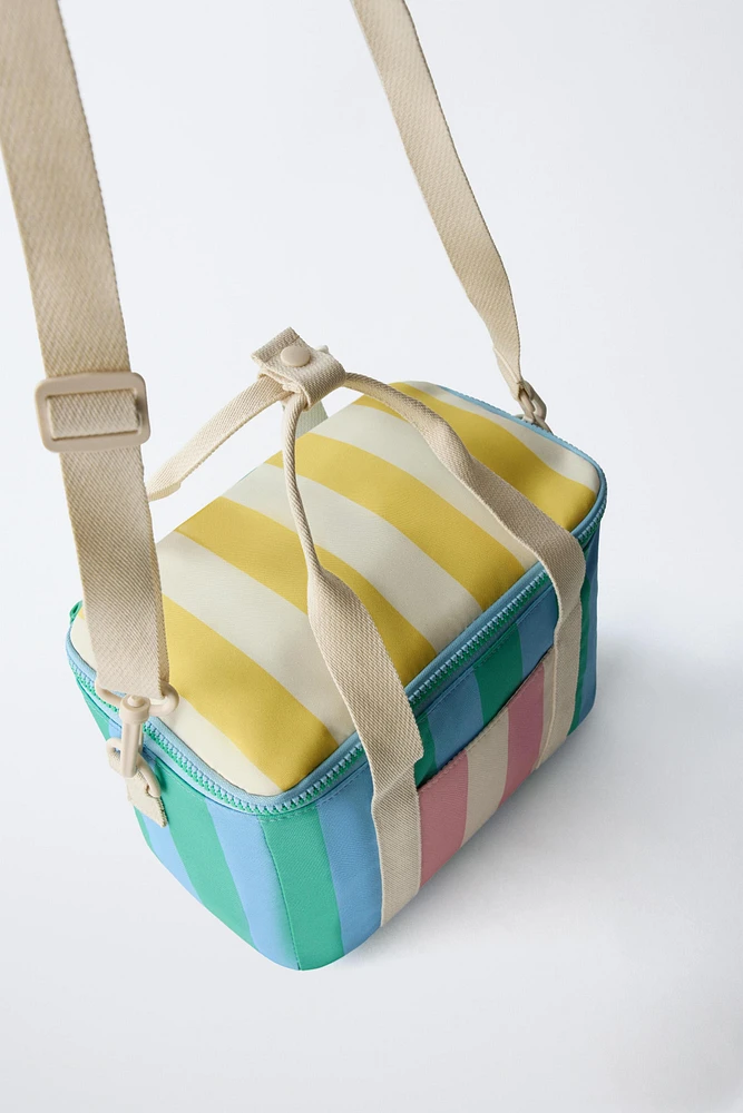 STRIPED CROSSBODY BAG
