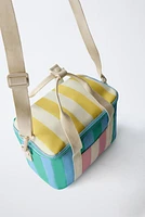STRIPED CROSSBODY BAG