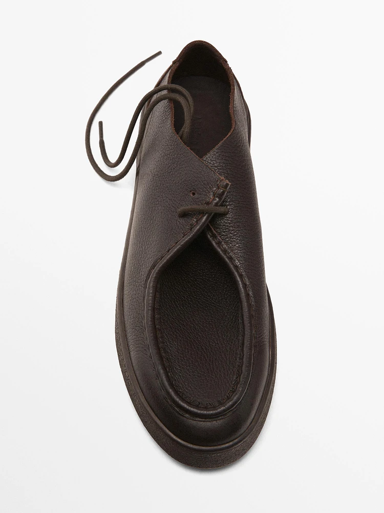 Soft leather shoes