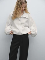 Lyocell palazzo trousers