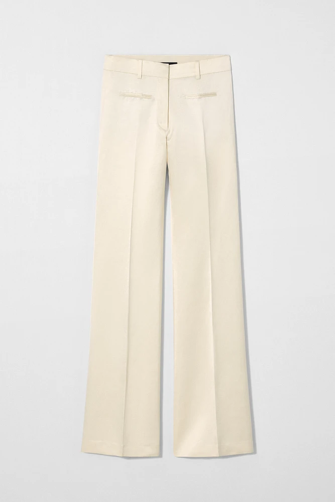 LINEN FLARE PANTS KATE MOSS X ZARA