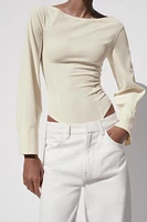 CUT OUT CORSET BODYSUIT