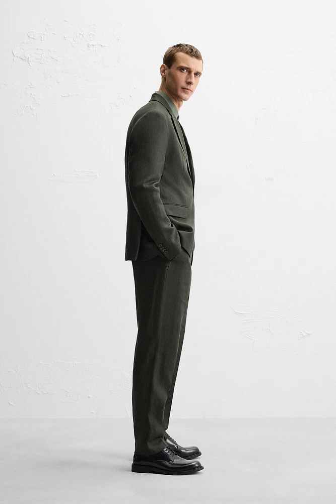 SUIT PANTS 100% LINEN