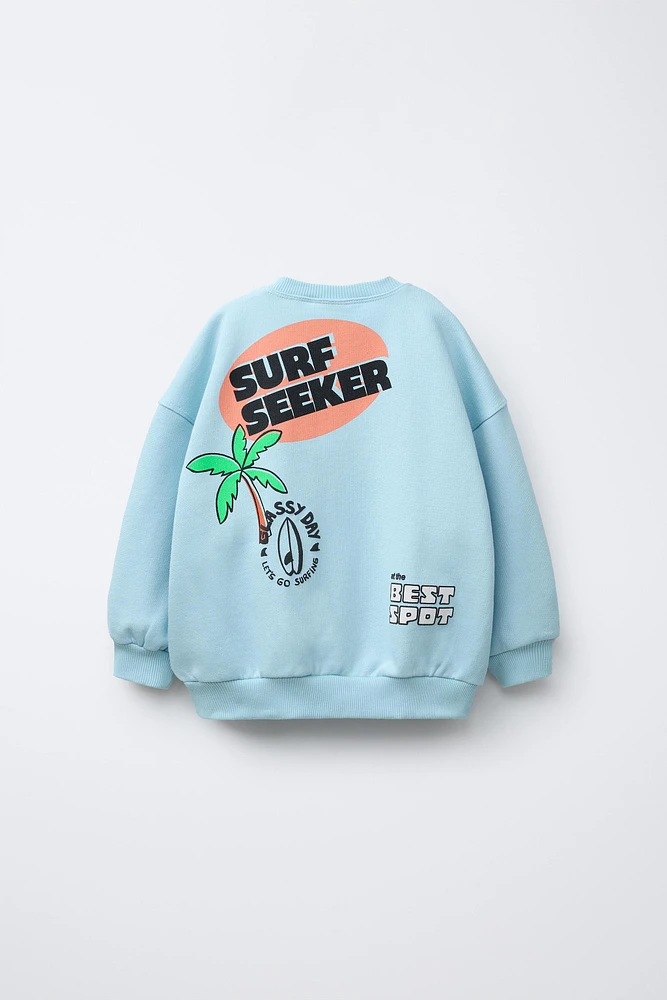 PRINTED SWEATSHIRT