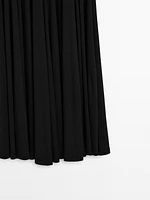 Halter dress with gathered detail - Studio