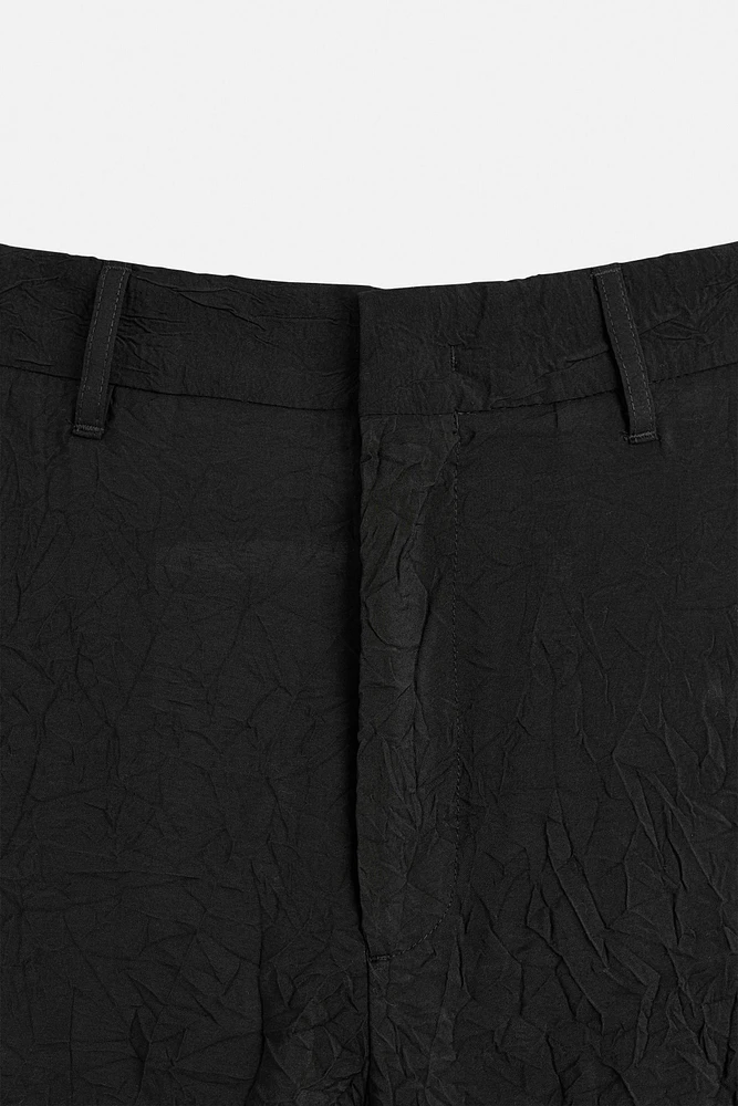 WRINKLE LOOK PANTS