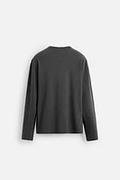T-SHIRT EN COTON ET CHANVRE