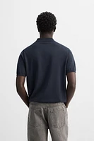 POLO EN MAILLE DE COTON