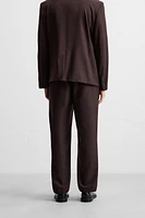 REGULAR FIT SUIT PANTS