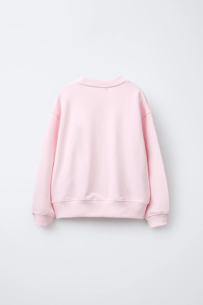 SWEAT À IMPRIMÉ LACETS