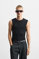 RIBBED TANK TOP