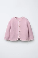WAFFLE BUTTON JACKET