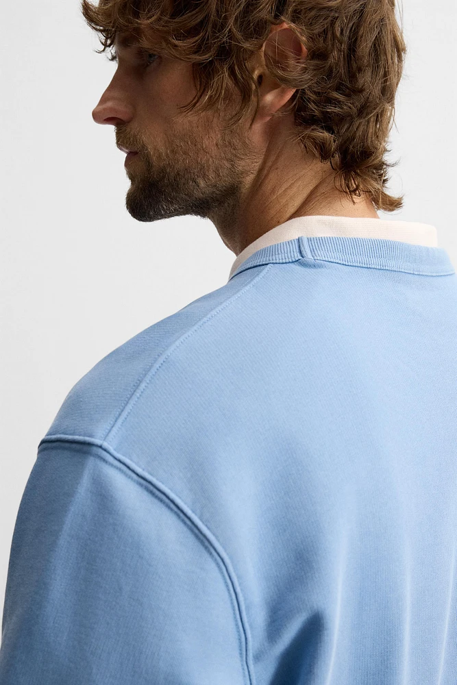 SWEAT DÉLAVÉ CREW NECK
