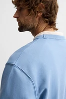 SWEAT DÉLAVÉ CREW NECK