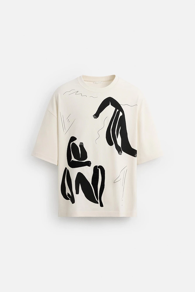 PRINTED PATCH T-SHIRT