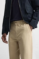 TEXTURED PANTS