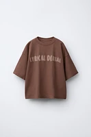 GRAFFITI PRINT T-SHIRT