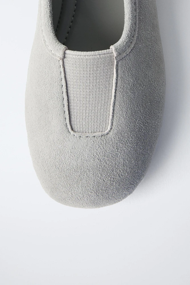 ZARA TIMELESS - BALLERINES EN CUIR