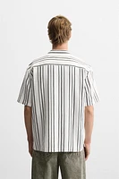 FLOWY STRIPED SHIRT