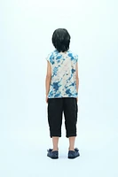 LINEN TIE-DYE T-SHIRT X FANGLU LIN
