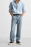 PAINT SPLATTER STRAIGHT FIT JEANS