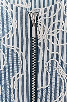 BLOUSON BOMBER STRUCTURÉ