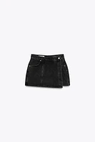 Z1975 WRAP DENIM SKORT