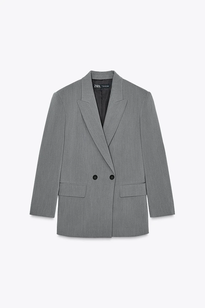 OVERSIZED DOUBLE BREASTED BLAZER
