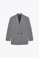 OVERSIZED DOUBLE BREASTED BLAZER