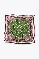 FOULARD IMPRIMÉ À POIS