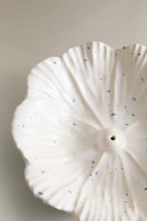 CERAMIC FLORAL INCENSE BURNER