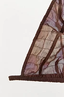 LIMITED EDITION STRUCTURED SILK BRALETTE