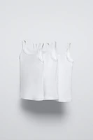 AGES 2-6/ THREE-PACK OF BASIC TANK TOPS