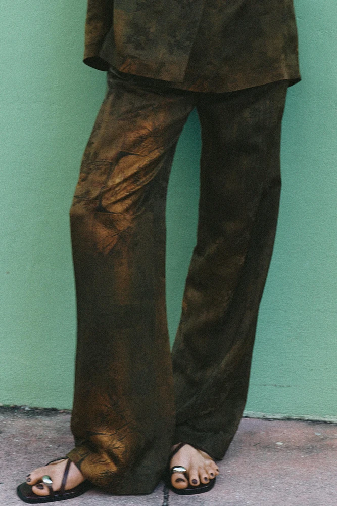 JACQUARD PANTS ZW COLLECTION