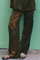 JACQUARD PANTS ZW COLLECTION